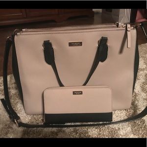 Kate Spade Leighann Laurel Way Tote & Wallet